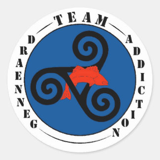 draenneg classic round sticker