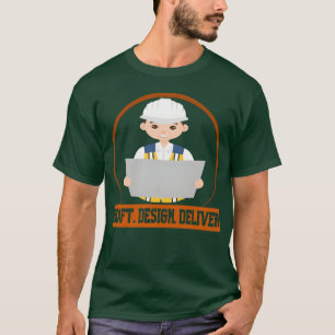 DRAFT DESIGN deliver engineering friend T-Shirt