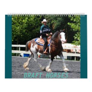 DRAFT HORSES CALENDAR