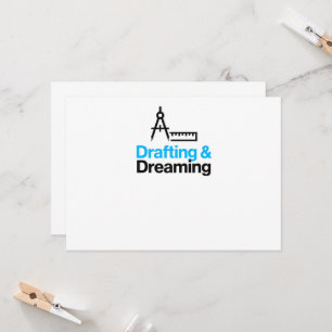 Drafting & Dreaming - Architect & Creative Process Invitation