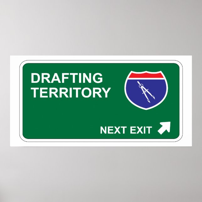 Drafting Next Exit Poster (Front)