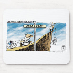 Drag and Drop Mouse Pad