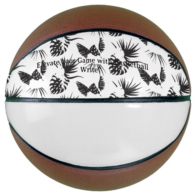 Drag & Drop Custom Image Here Basketball (Front)