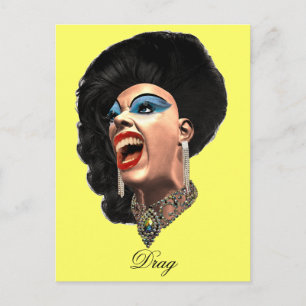 Drag Postcard