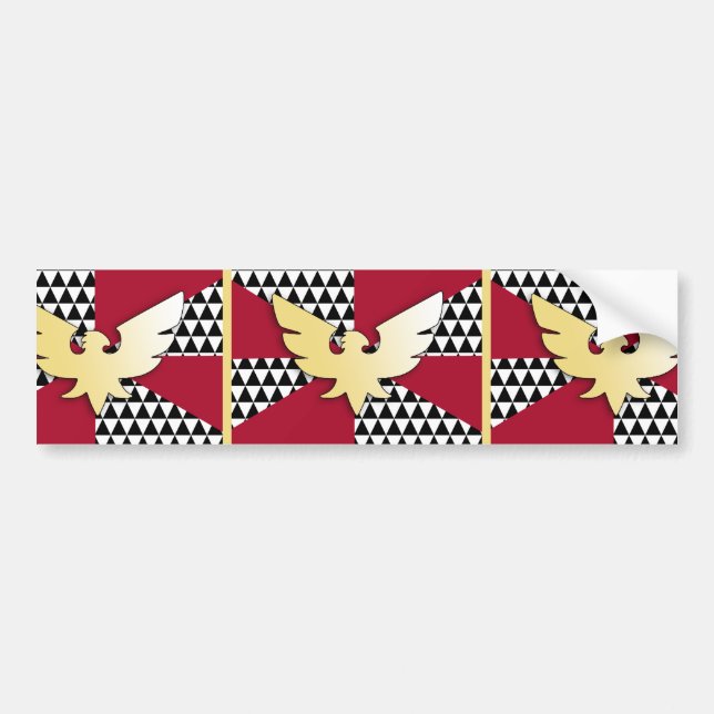Drag Pride Flag Bumper Sticker (Front)