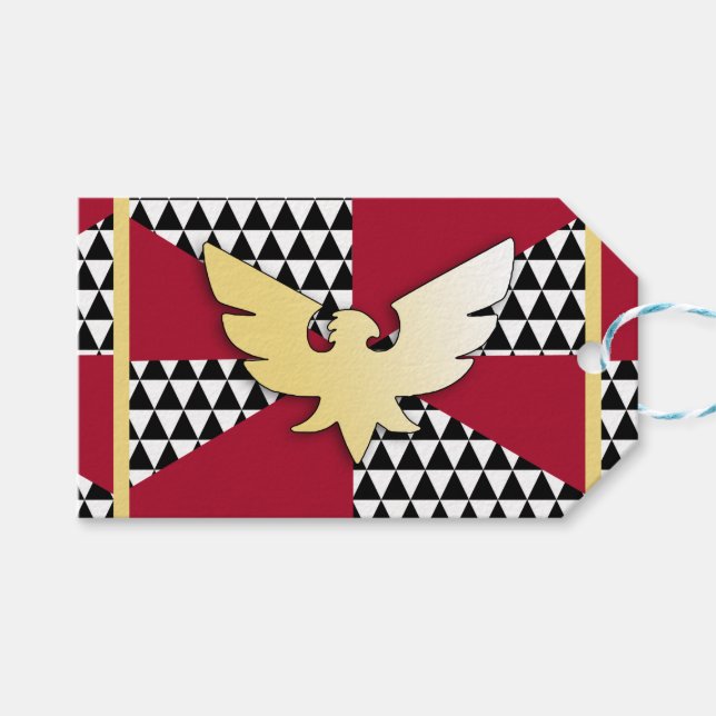 Drag Pride Flag Gift Tags (Front (Horizontal))