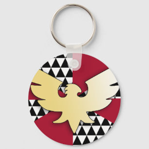 Drag Pride Flag Keychain