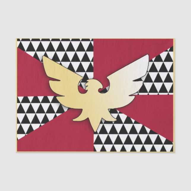 Drag Pride Flag Tissue Paper (Front)