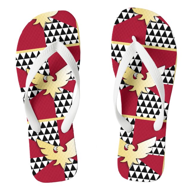 Drag Pride Flip Flops (Footbed)
