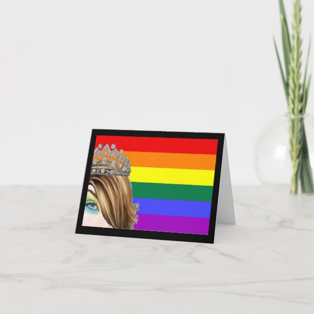 Drag Pride Note Card (Front)