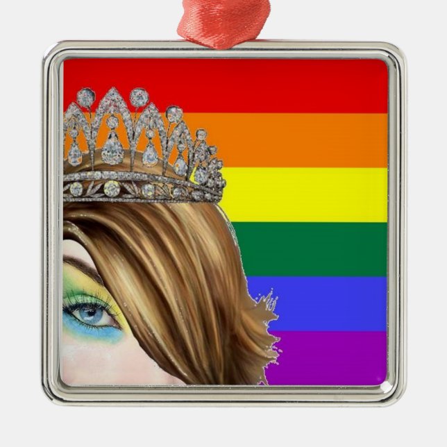 Drag Pride Ornament (Front)