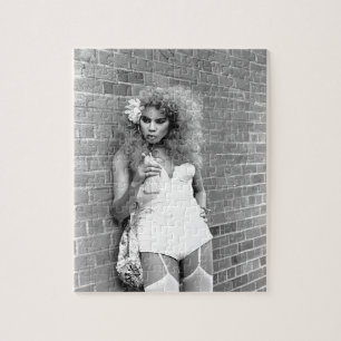 Drag Queen Gay Pride NYC 1989 Jigsaw Puzzle