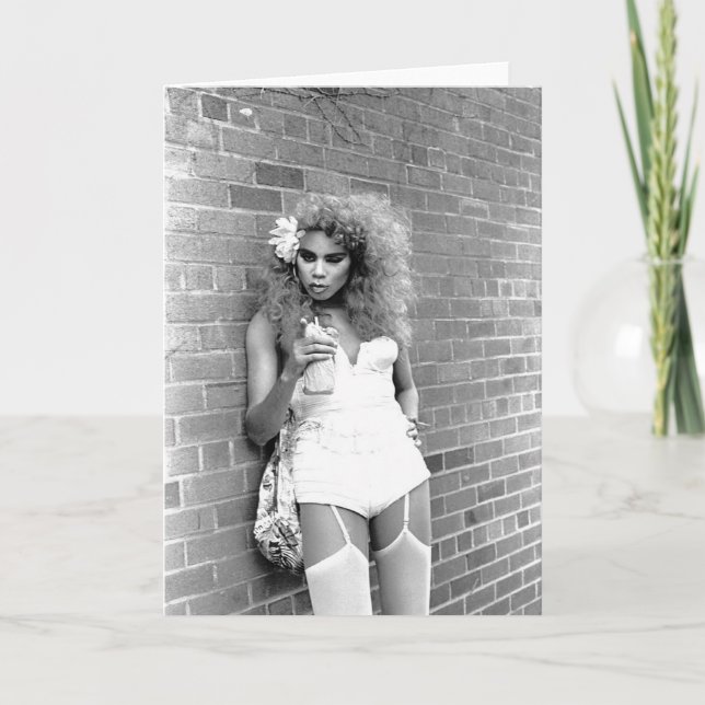 Drag Queen NYC. 1989 Card (Front)