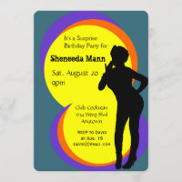 Drag Queen Surprise Party Invitations