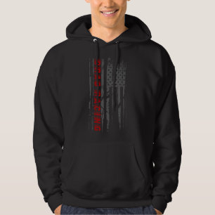 Drag Race Vintage Patriotic American Flag Drag Rac Hoodie