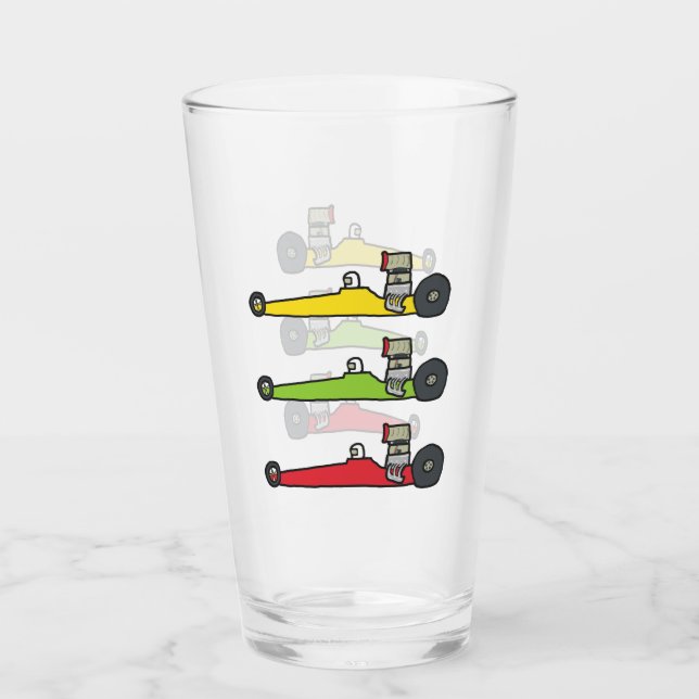 Drag Racing Glass (Front)