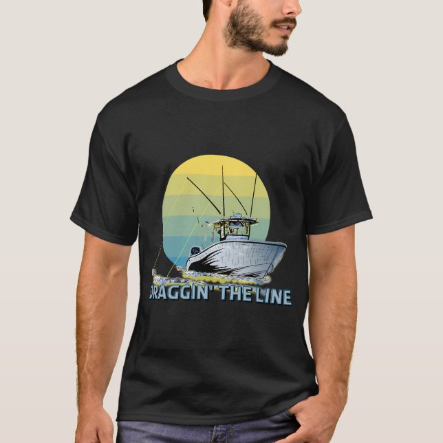 Draggin' the Line T-Shirt (Front)