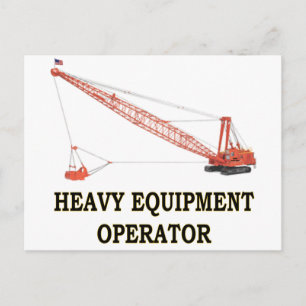 DRAGLINE POSTCARD