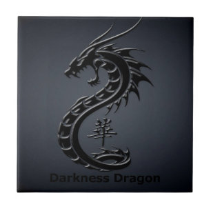 "DRAGO" DARKNESS DRAGON TILE