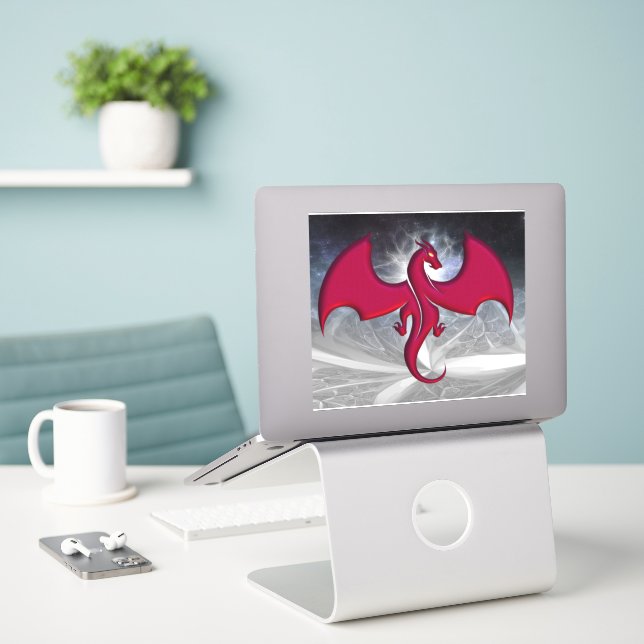 Dragon (Laptop On Desk)