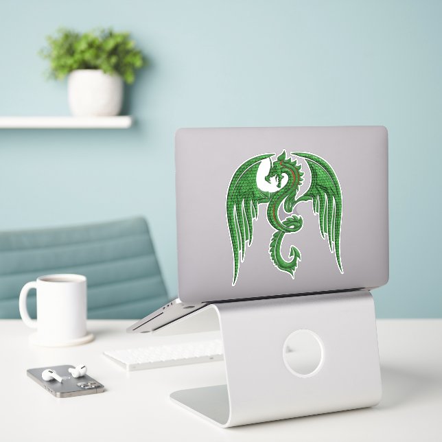 Dragon  (Laptop On Desk)