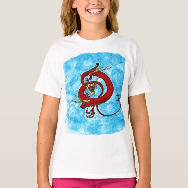 Dragon2 Kids T T-Shirt (Front)