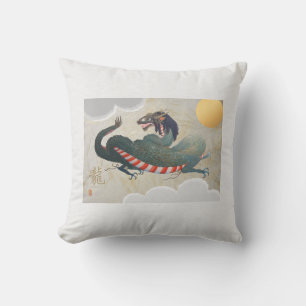 Dragon 16" x 16"  throw pillow
