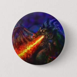 Dragon #1 2 inch round button