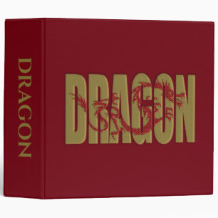 dragon 3 ring binder