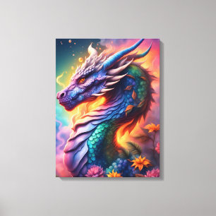 Dragon 45.7 cm x 61 cm canvas print