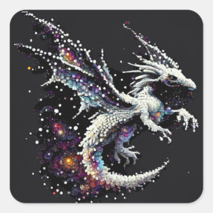 Dragon Air Elemental  Square Sticker