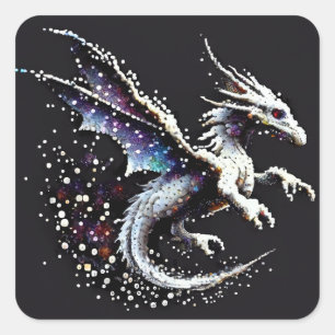 Dragon Air Elemental  Square Sticker