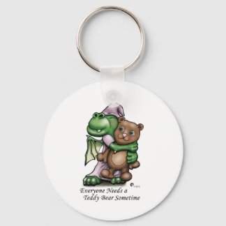 Dragon and Bear Colour Mug Keychain