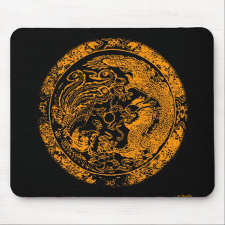Dragon and Phoenix Mousepad