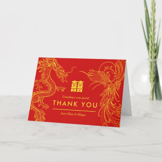 Dragon and Phoenix | Thank You (Front)