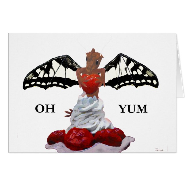 dragon and strawberry (Front Horizontal)