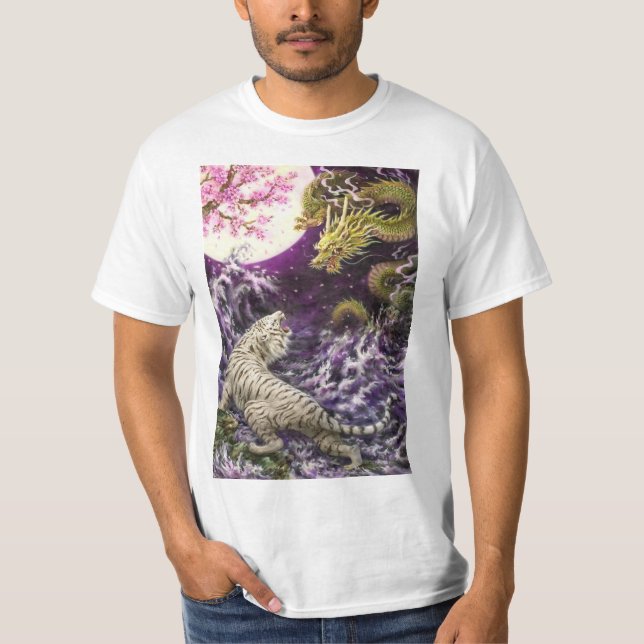Dragon and Tiger T-shirt (Front)