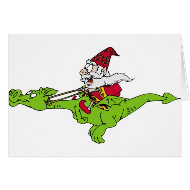 dragon and wizard (Front Horizontal)