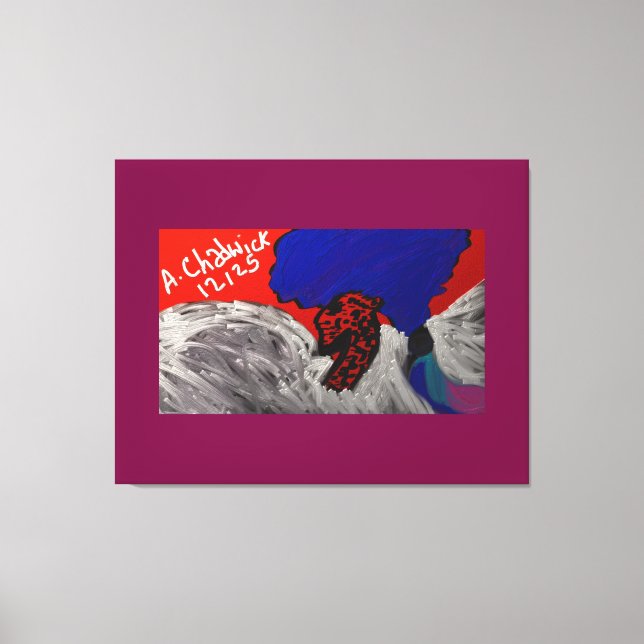 Dragon Angel Canvas Print (Front)