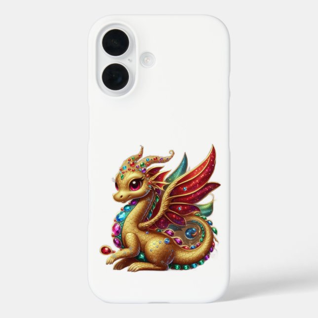 Dragon Apple iPhone Case (Back)