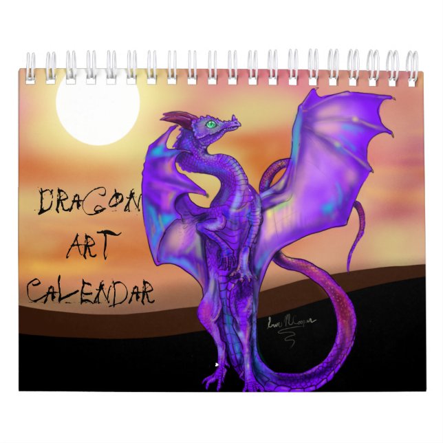 Dragon Art Calendar (Cover)