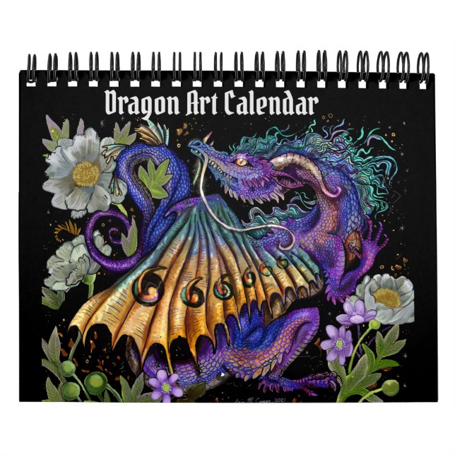 Dragon Art Calendar (Cover)