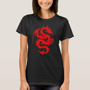 Dragon Art Chinese Symbol Of Power Strength Good L T-Shirt