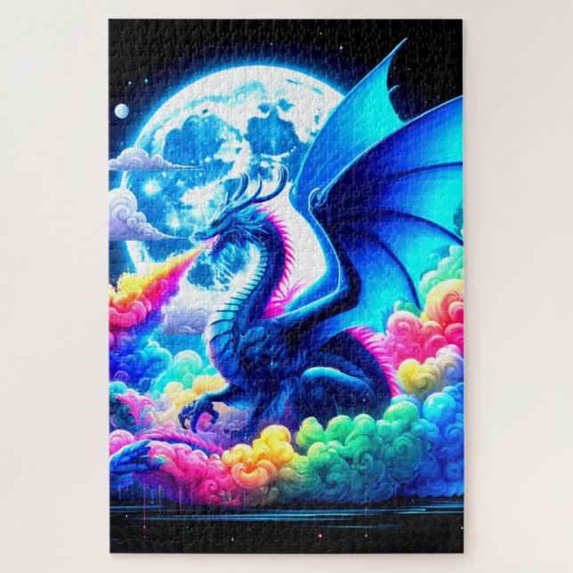 Dragon Art Jigsaw Puzzle (Vertical)