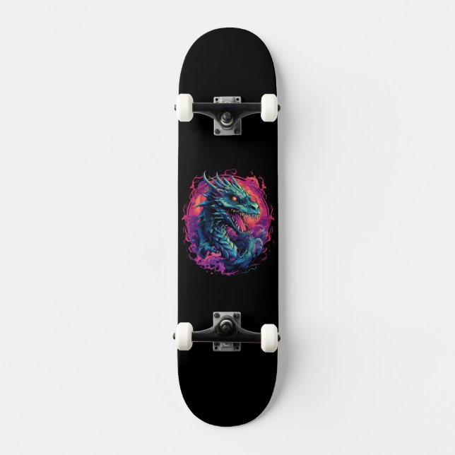 Dragon Art Skateboard (Front)