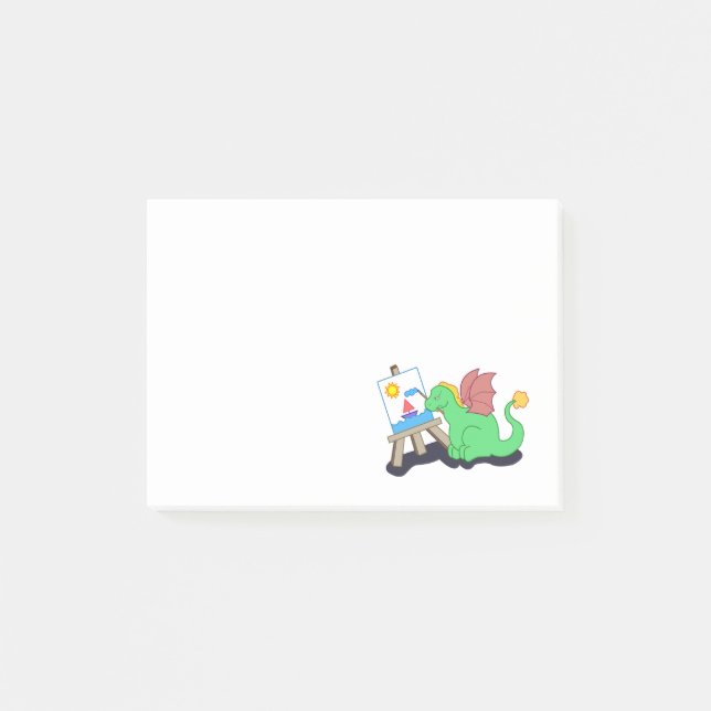 Dragon Artist Post-it Notes (Front)