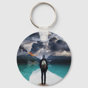 Dragon Attack Keychain