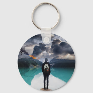 Dragon Attack Keychain