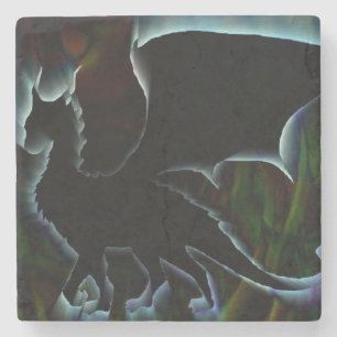 Dragon Aura Stone Coaster