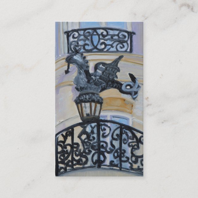 Dragon Balcony Business Card (Front)